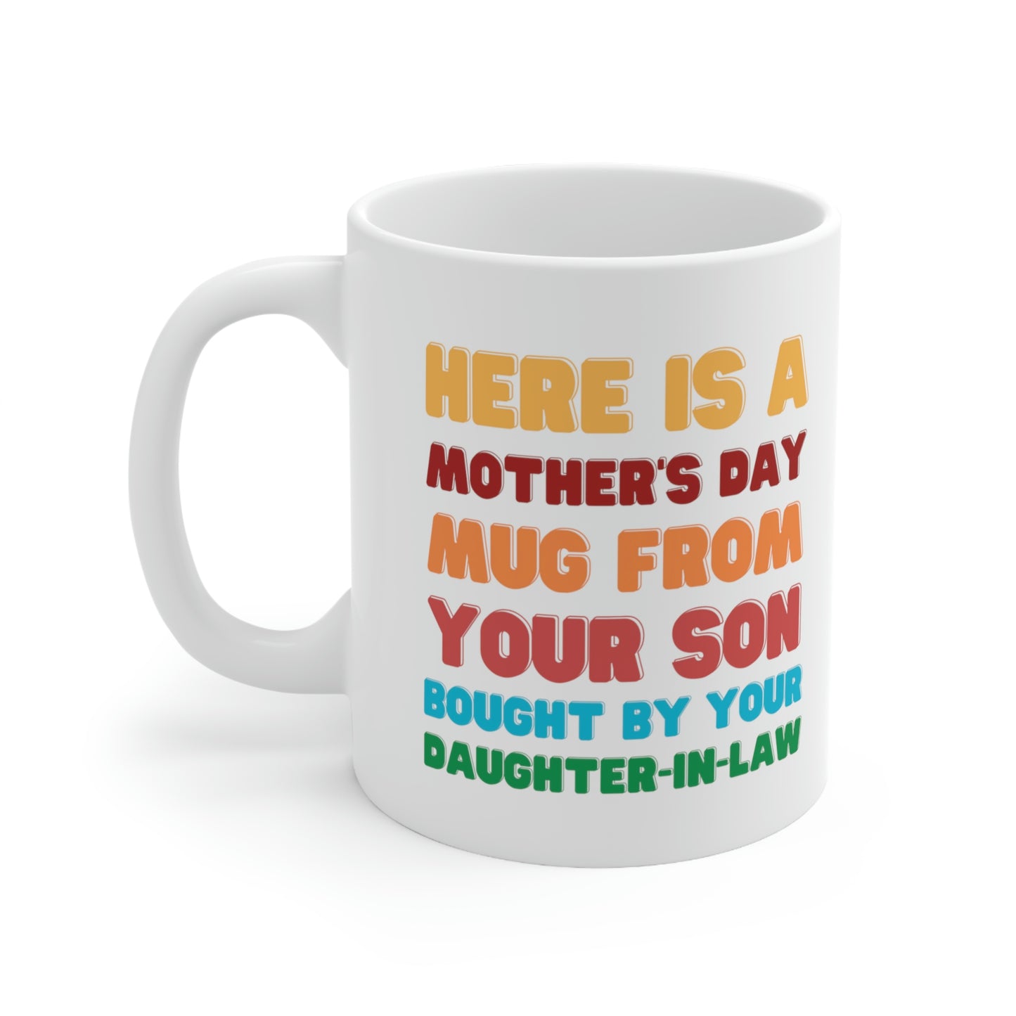 Mothers Day Mug From Son Bought By Daughter In Law