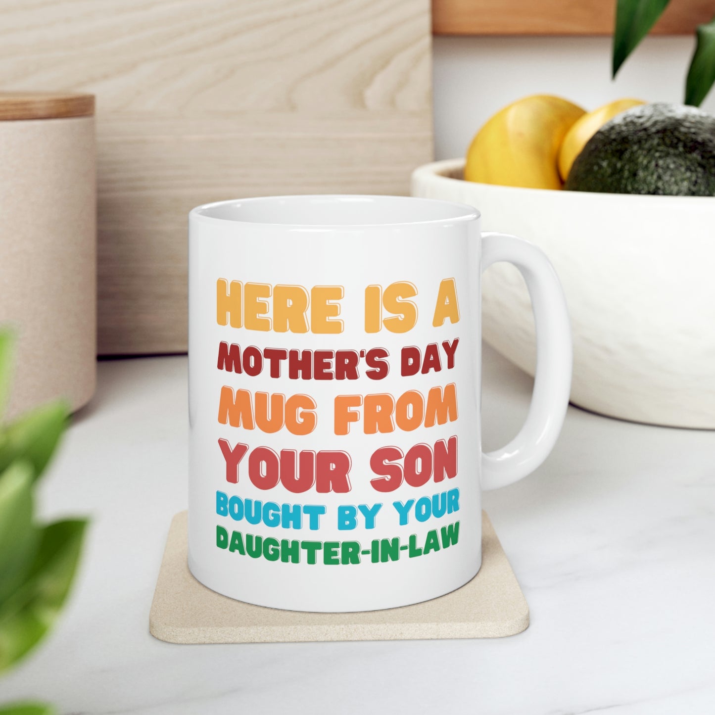 Mothers Day Mug From Son Bought By Daughter In Law