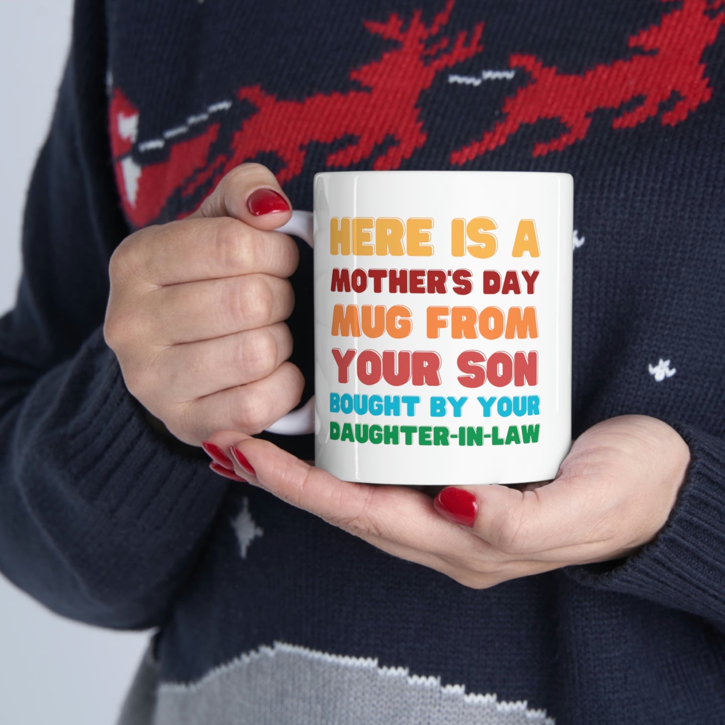 Mothers Day Mug From Son Bought By Daughter In Law
