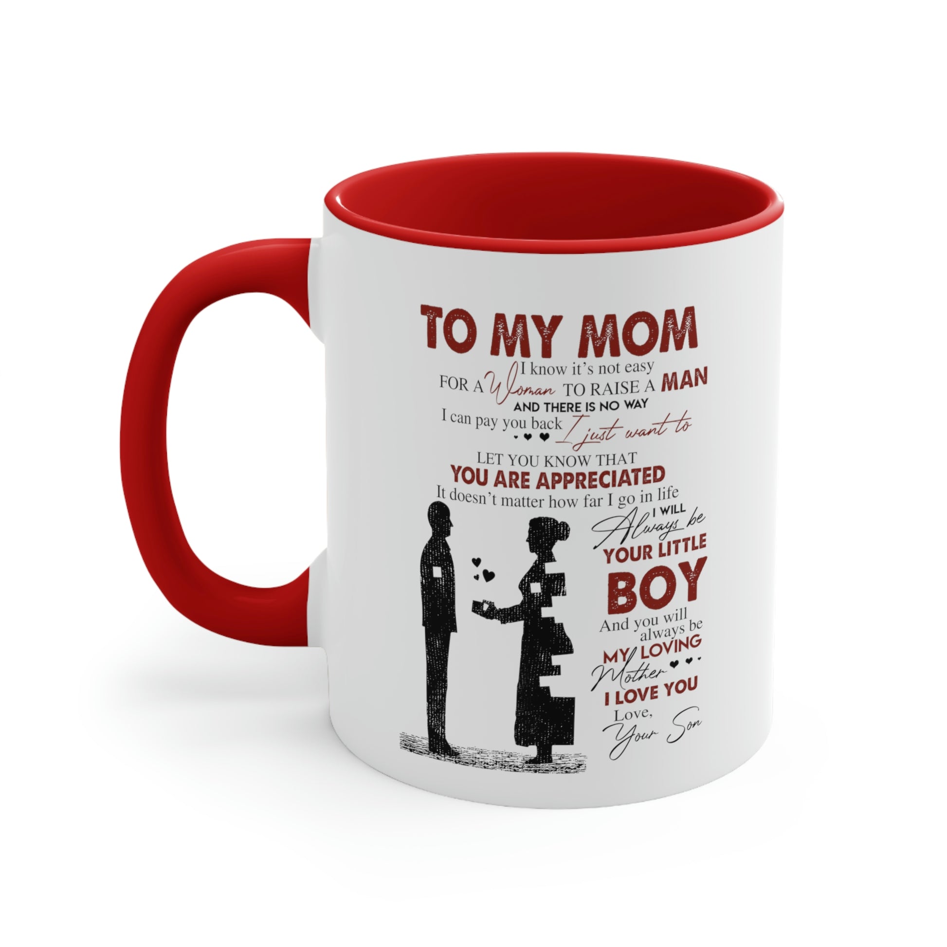 Battery Life of a Boy Mom, Mom Ceramic Mug 11oz