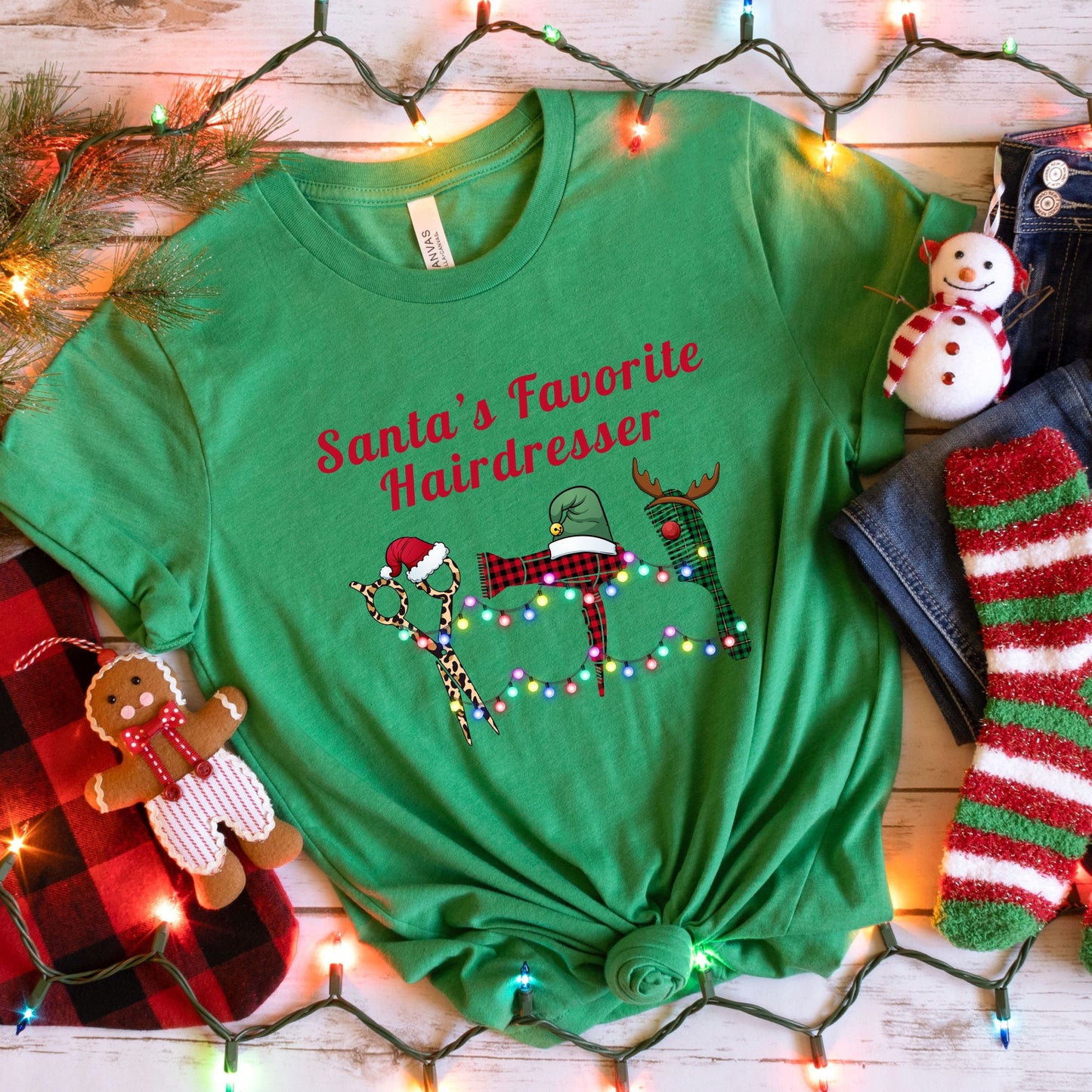 Hairdresser Christmas Sweatshirt